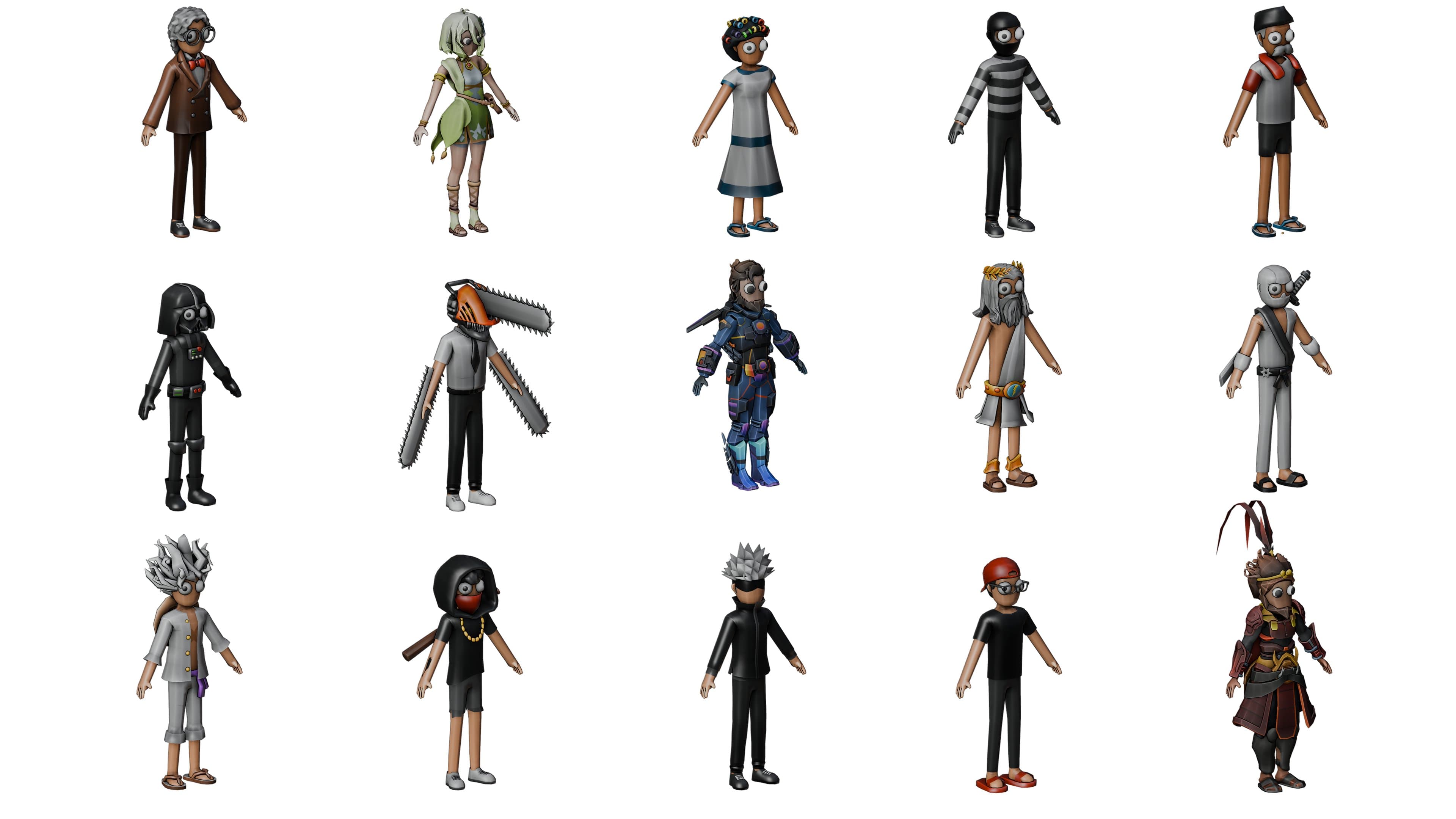 Toon Character render 2