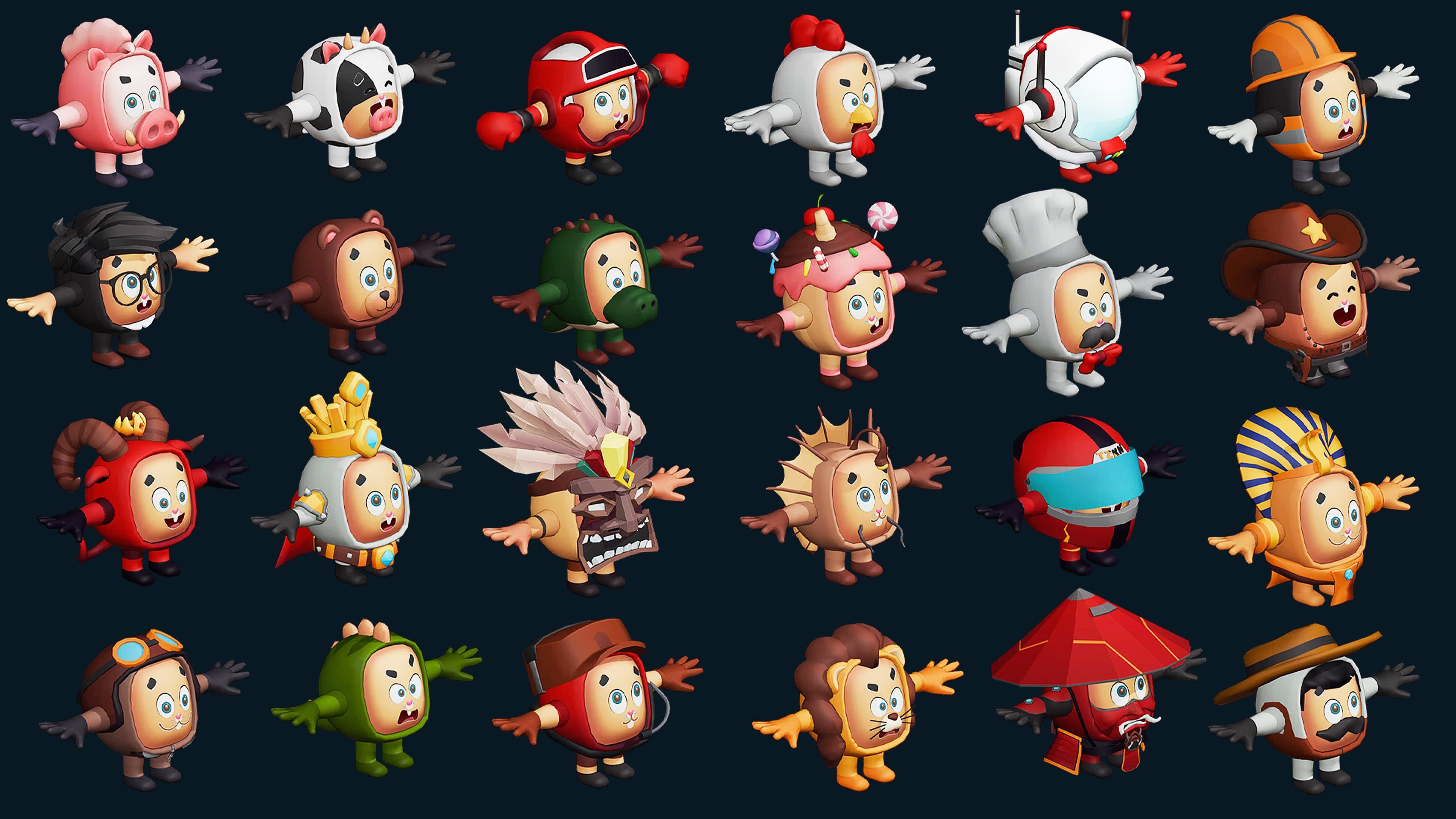 Toon Character render 3