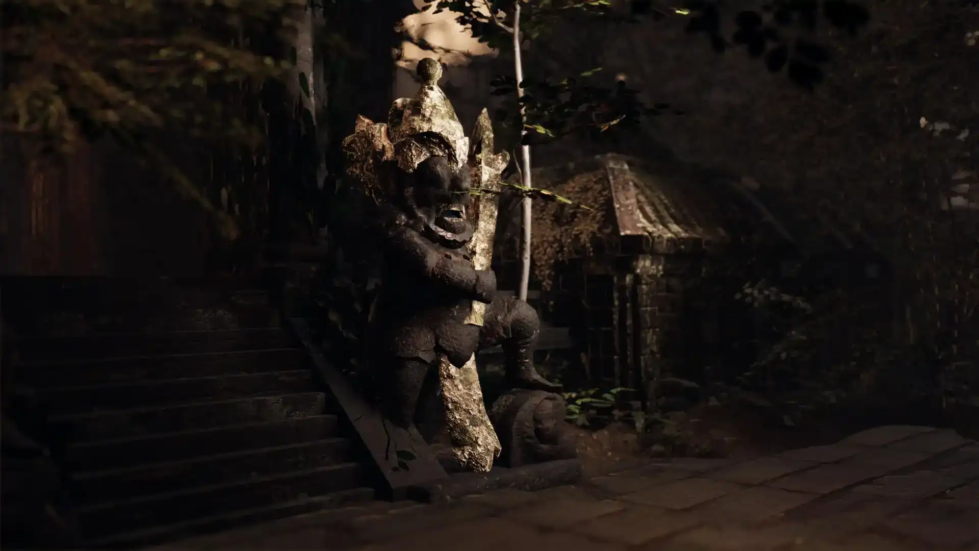 Abdnoned Asian Temple render 2