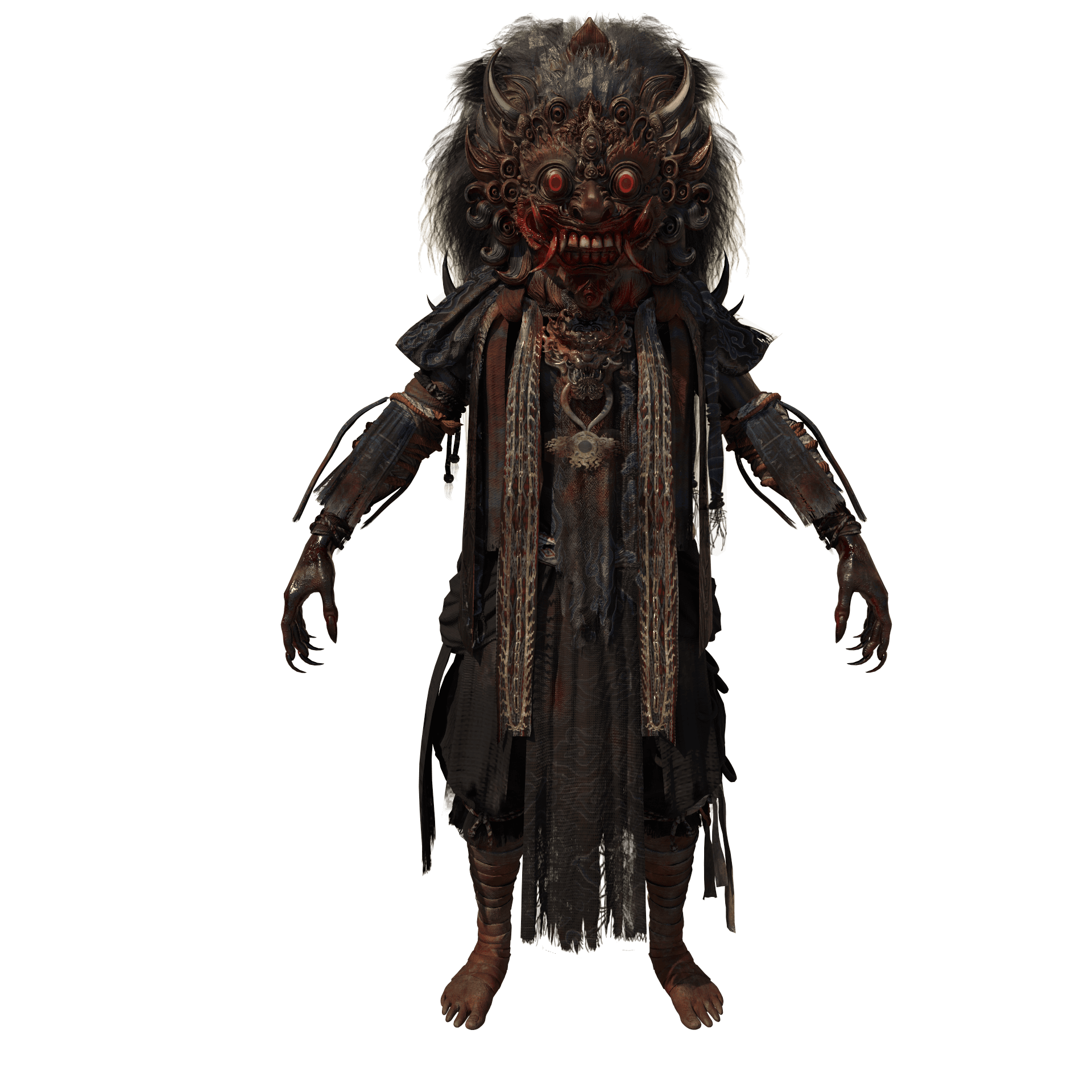Ghost Character render 3
