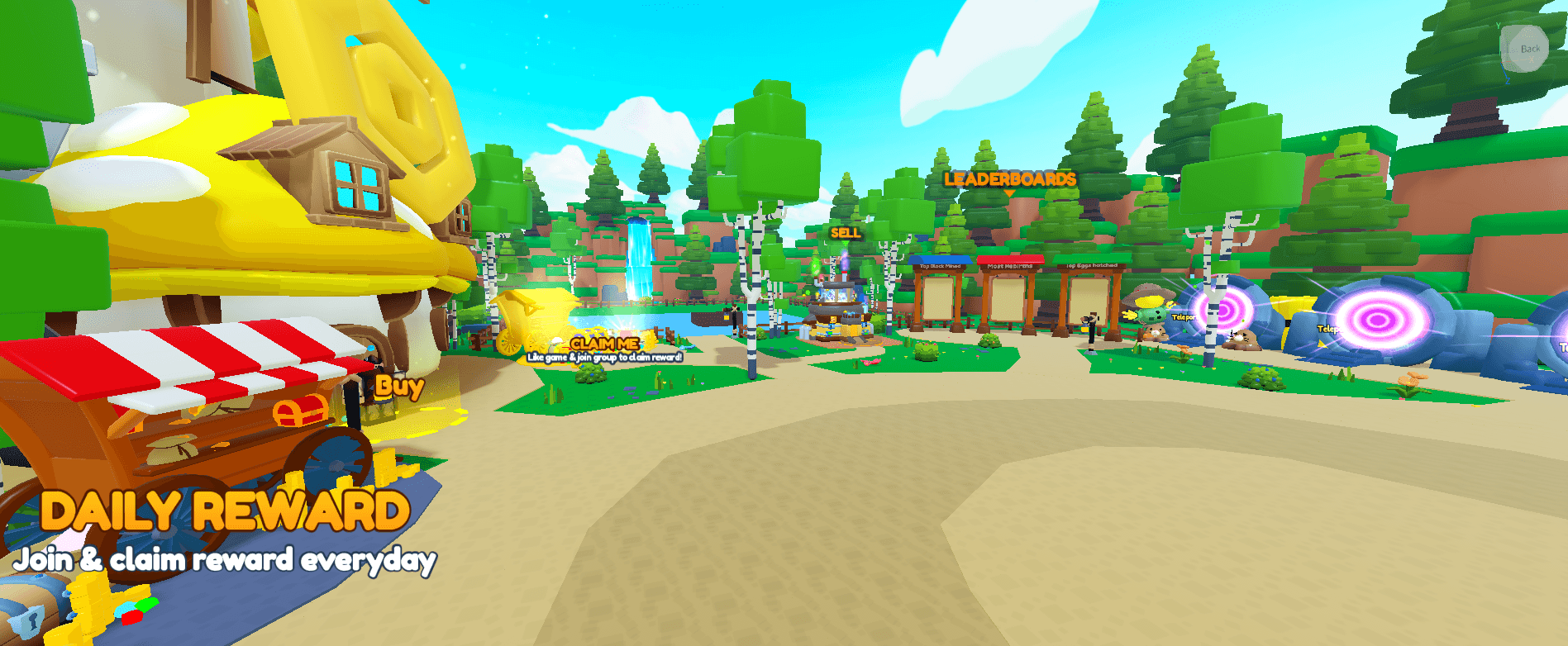 Mining Village render 3