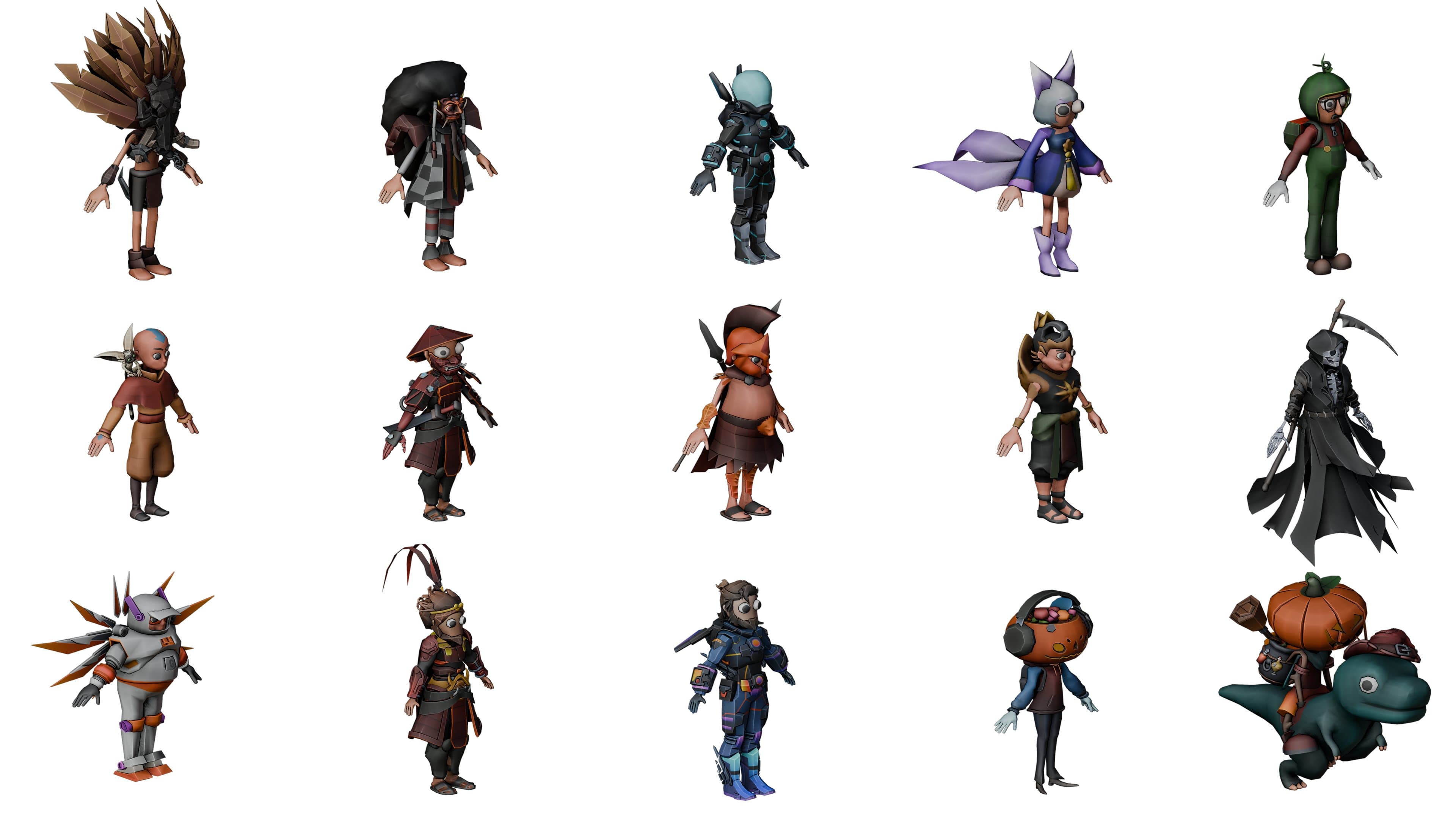Toon Character render 1
