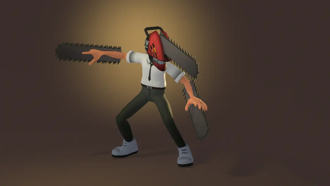 Toon Character render 4