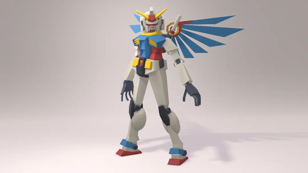 Toon Character render 6