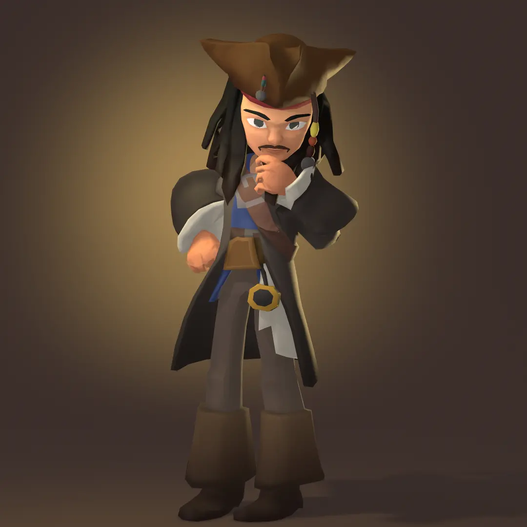 Toon Character render 8